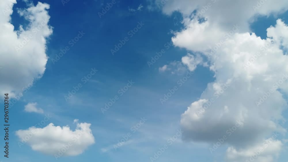 Time Lapse of the movement of clouds on a clear day with a pan scene. 4K 25fps Time Lapse of the movement of clouds on a clear day with a pan scene. 4K 25fps