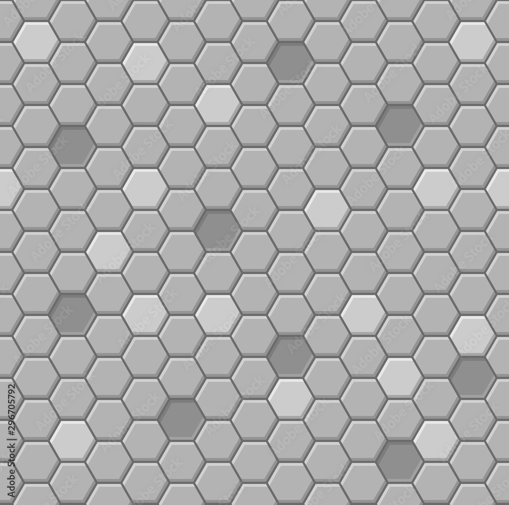 Honeycomb Hexagon Seamless Pattern for Backgrounds. Vector Honeycomb Hexagon Seamless Pattern for Backgrounds. Vector