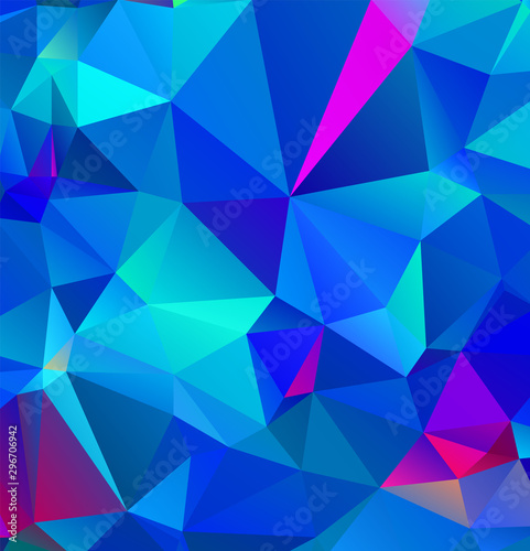 Abstract multicolor full Color rainbow background. Vector polygonal design illustrator