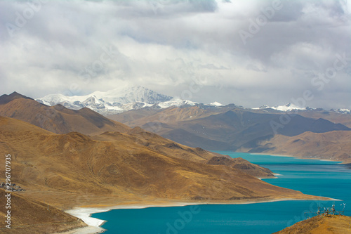 Yamdrok Lake One of The Highest Lake in The World