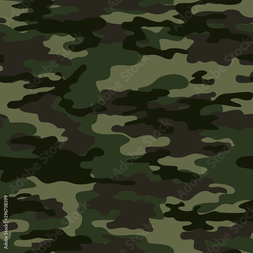 camouflage pattern for print seamless vector.