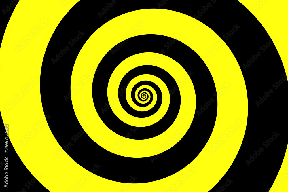 Yellow and black circle dividers Yellow and black circle dividers