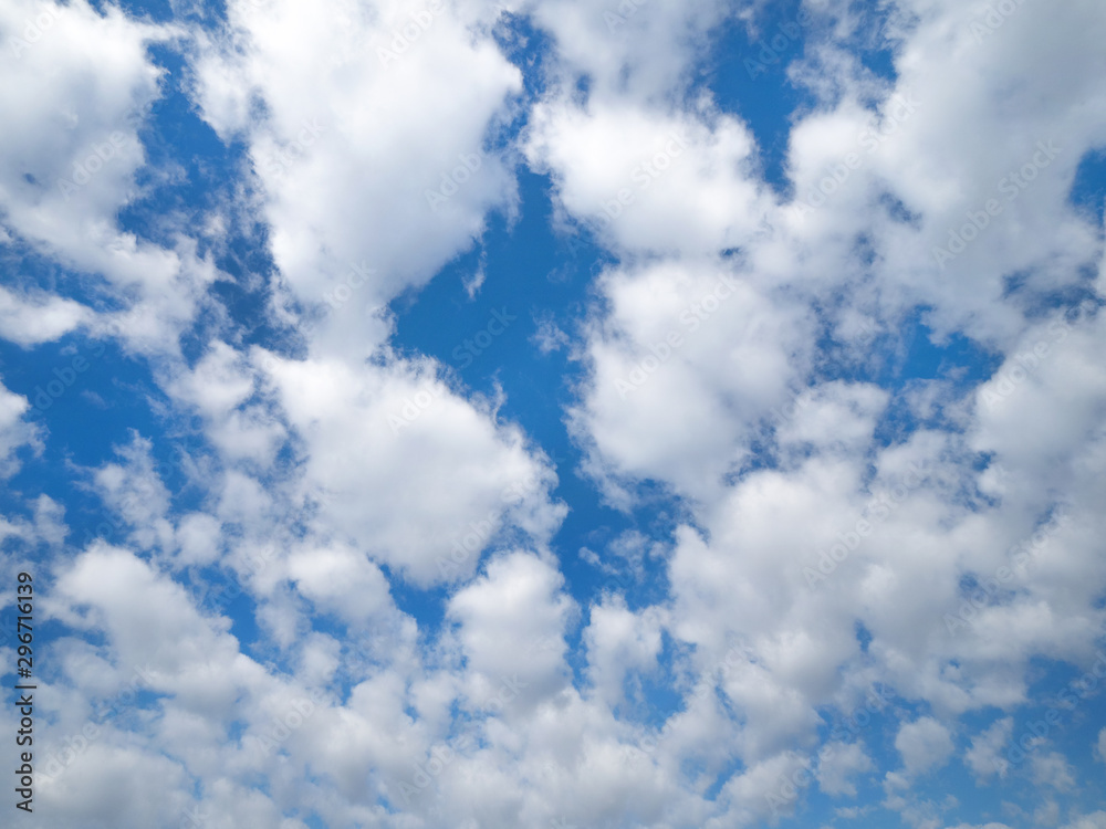 Obraz premium 東京の青空と雲