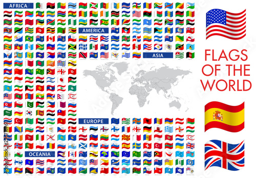 World flags all