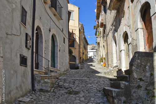 Guardia Sanframondi   Italy  02 06 2016. A tourist trip to a medieval village.