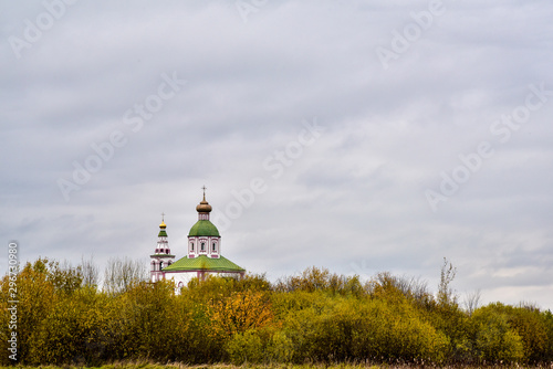 The Church of Elijah the Prophet on Ivanova hill was built in 1744 by order of Metropolitan Hilarion of Suzdal. Suzdal, Russia,