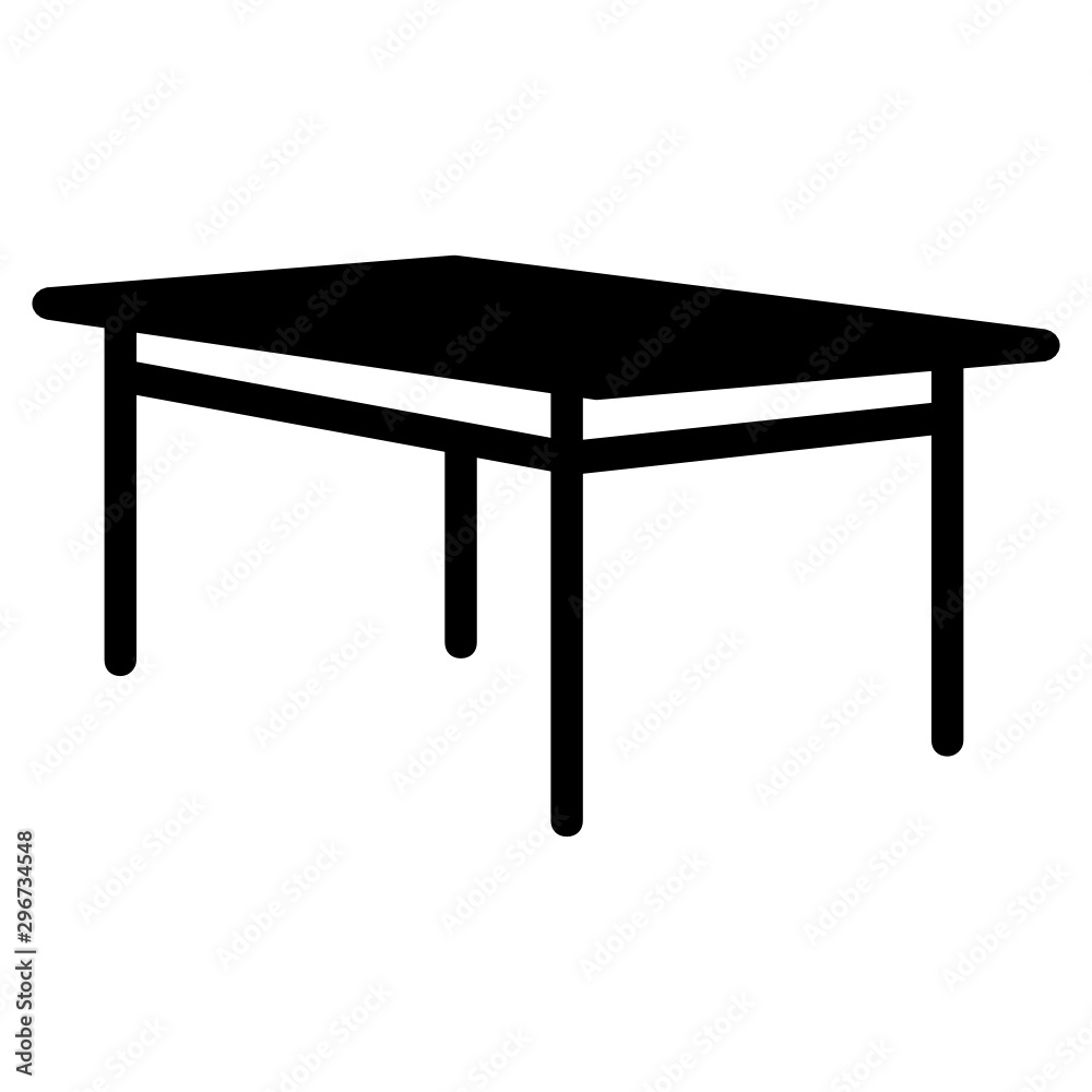 Farm Kitchen & Dining Room Table Vector Icon Design Farm Kitchen & Dining Room Table Vector Icon Design