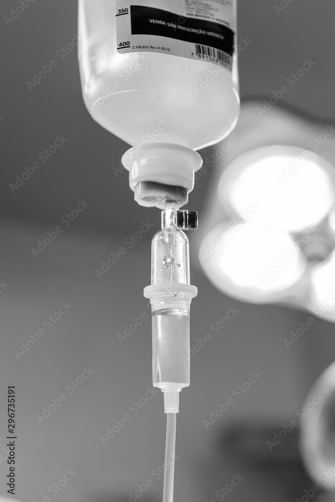 syringe on a black background syringe on a black background