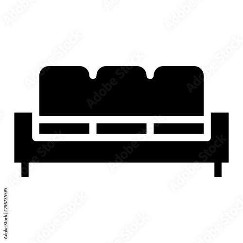 Simple Sofa Perfect for Interior home Office Living Room Decor vector IconSimple Sofa Perfect for Interior home Office Living Room Decor vector Icon photo