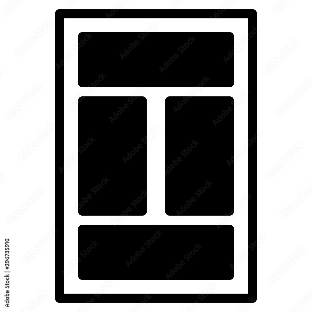 Wooden Door Frame classic Cocnept vector icon design Wooden Door Frame classic Cocnept vector icon design