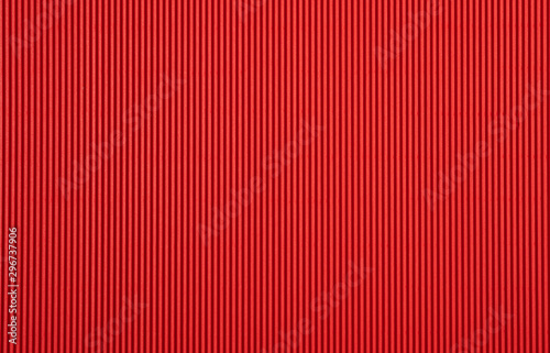 Red corrugated paperboard texture and background