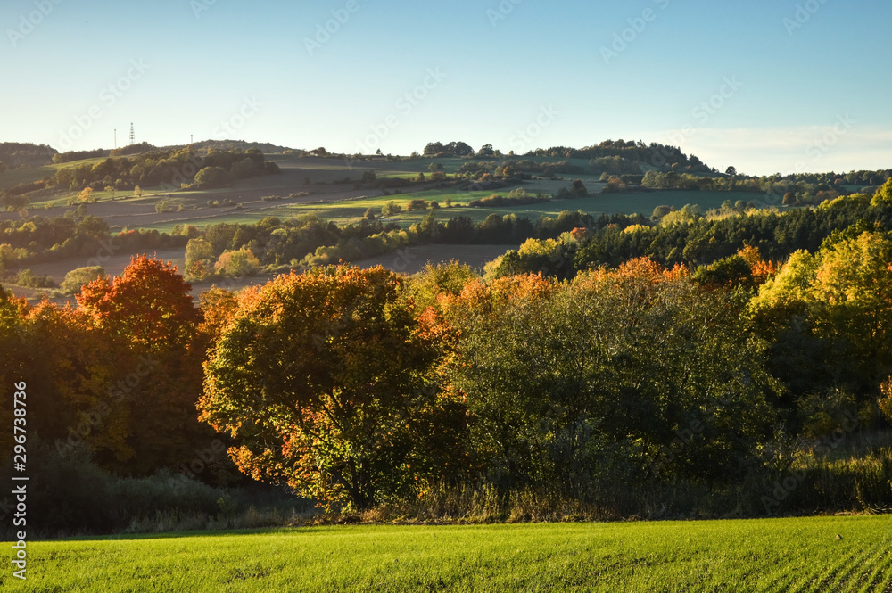 Polish golden autumn at Lower Silesia/Poland