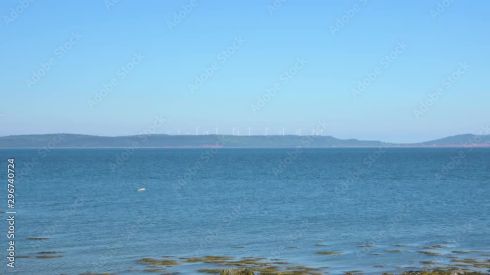 4K Distant View Of Wind Power Turbines 4K Distant View Of Wind Power Turbines