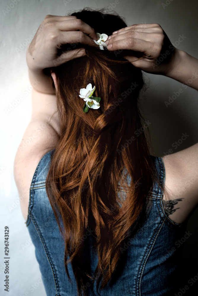 Fototapeta premium red hair