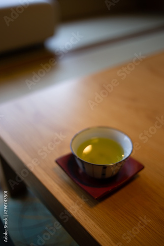 和室と日本茶
