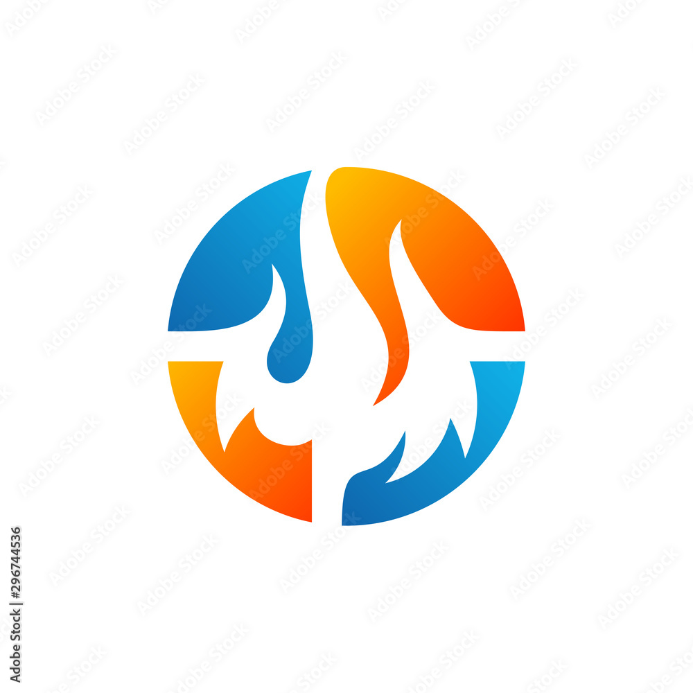 Fire logo Vector. Flame Logo Design Template. Icon Symbol Fire logo Vector. Flame Logo Design Template. Icon Symbol