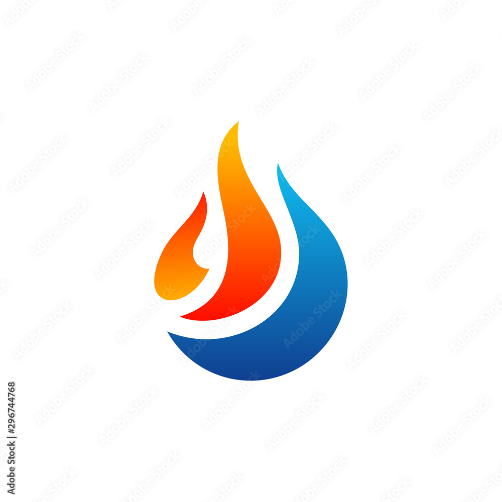 Fire logo Vector. Flame Logo Design Template. Icon Symbol Fire logo Vector. Flame Logo Design Template. Icon Symbol