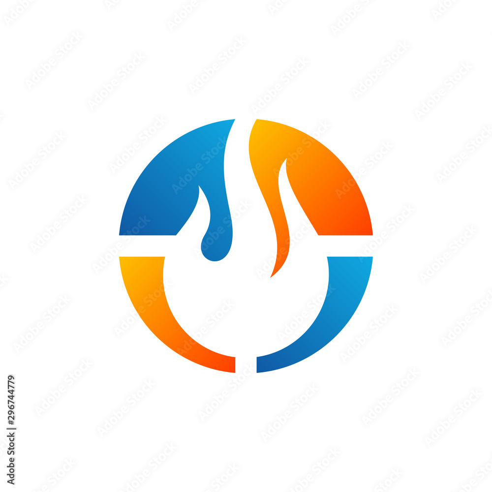 Fire logo Vector. Flame Logo Design Template. Icon Symbol Fire logo Vector. Flame Logo Design Template. Icon Symbol