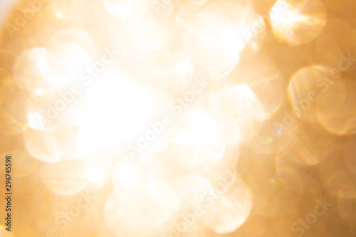 abstract bokeh background with space for text