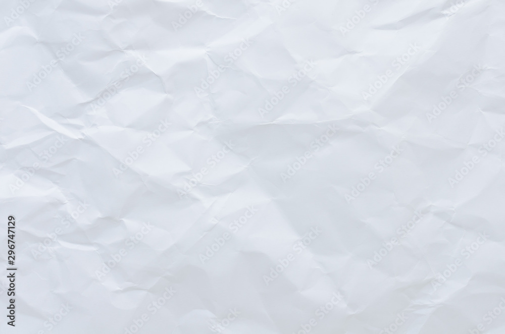 white crumpled paper texture background. white crumpled paper texture background.