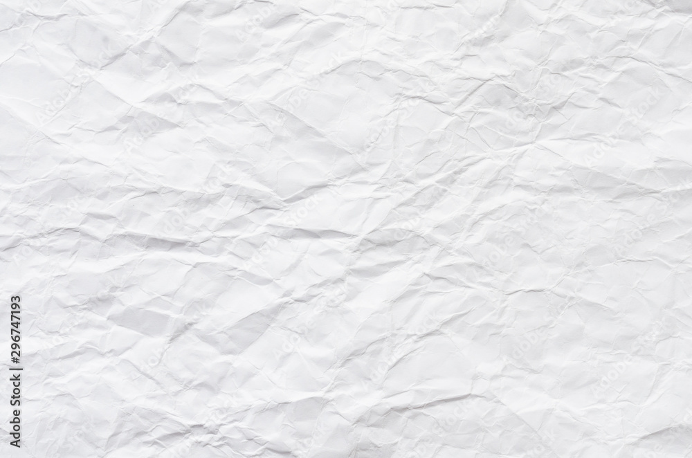 white crumpled paper texture background. white crumpled paper texture background.