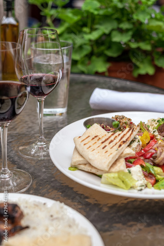 mediterranean food and wine