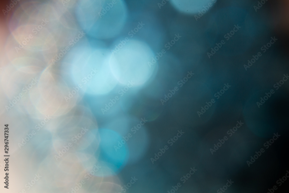 Abstract blue background with gradient bokeh Abstract blue background with gradient bokeh