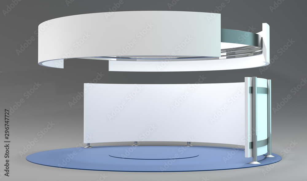 Advertising POS POI Promotion counter, Circle Base Retail Trade Stand Advertising POS POI Promotion counter, Circle Base Retail Trade Stand