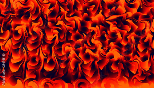 abstract twirl blend cure fire element. colorful beautiful background design.