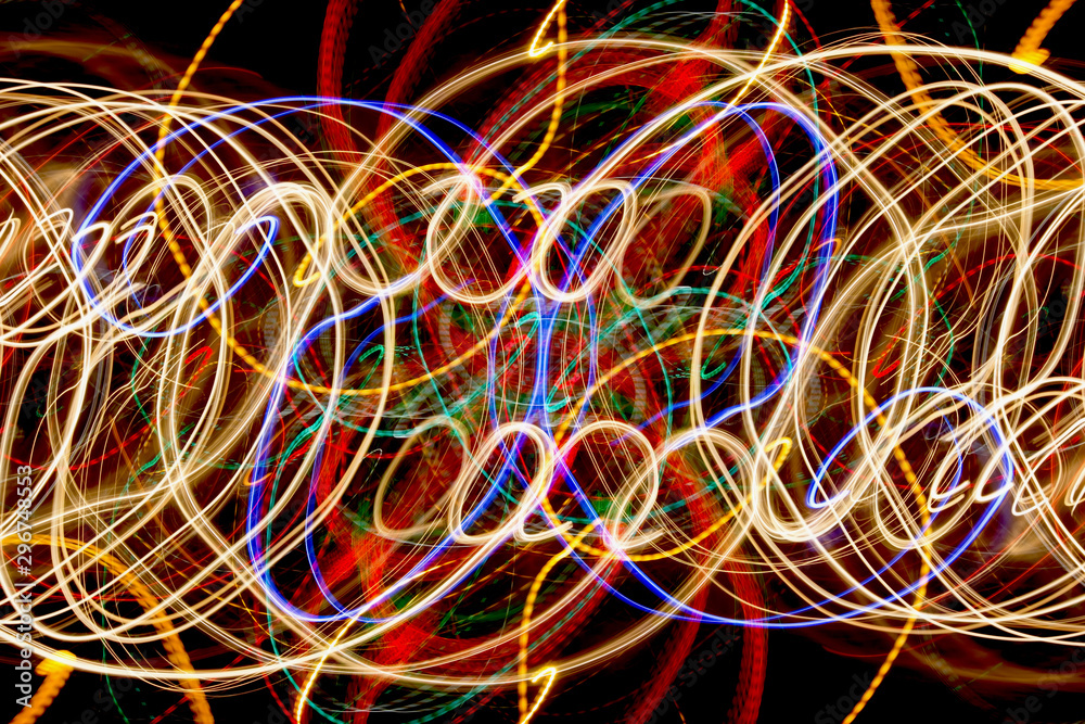 Night light line,abstract background Night light line,abstract background