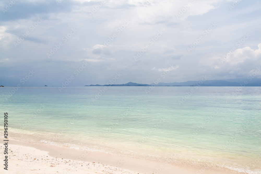 Tropical white sand beach in Thailand