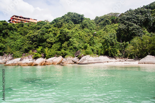 Beautiful sea shore of Koh Phangan, Thailand