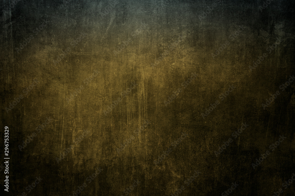 Golden grungy background or texture