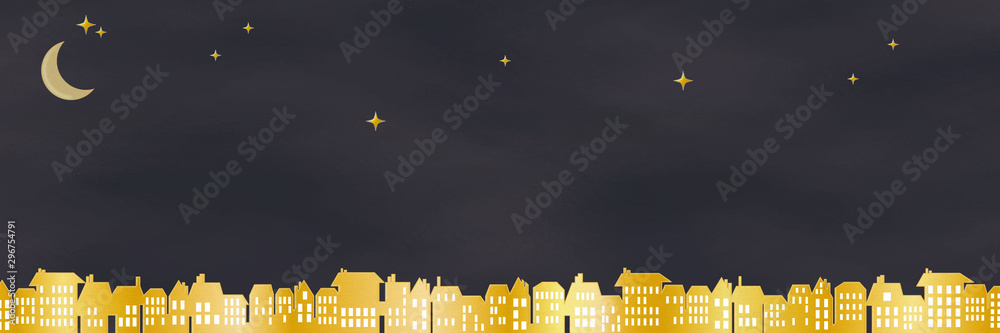 月夜 星を見る街 背景イラスト Stock イラスト Adobe Stock 月夜 星を見る街 背景イラスト Stock イラスト Adobe Stock
