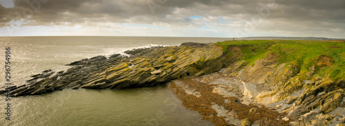 Fényképezés Panorama of amazing Head Hook peninsula bay, County Wexford, Ireland