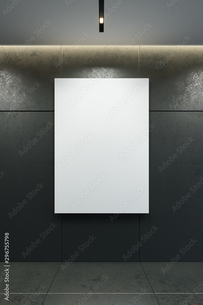blank picture frame on the wall, 3d rendering blank picture frame on the wall, 3d rendering