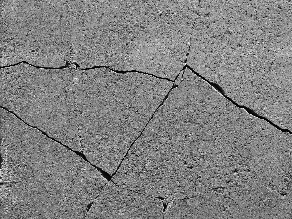 Obraz premium crack concrete texture