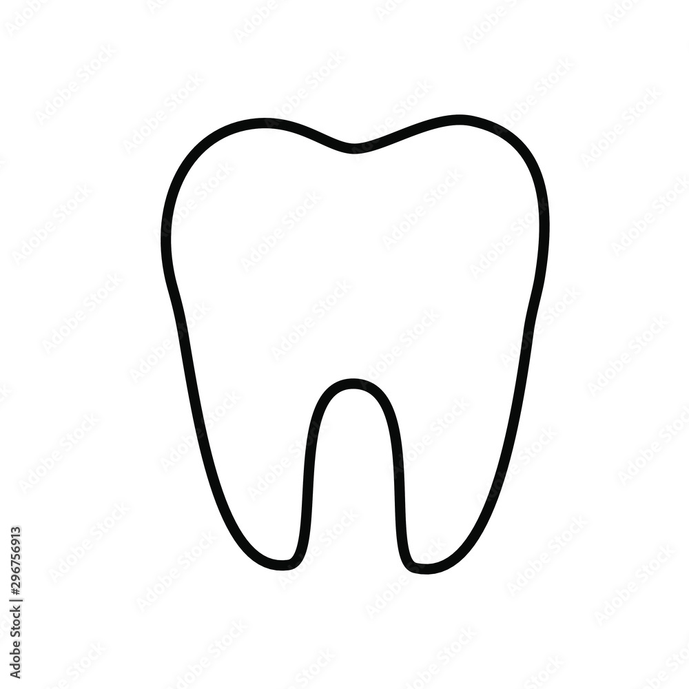 Toothe icon vector. Line toothe symbol. Trendy flat outline ui sign design. Toothe icon vector. Line toothe symbol. Trendy flat outline ui sign design.