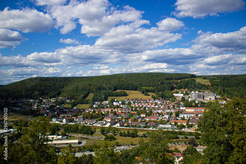 Mountain view of the city, in Germany. Walk through the Castle grounds © Анатолий Савицкий