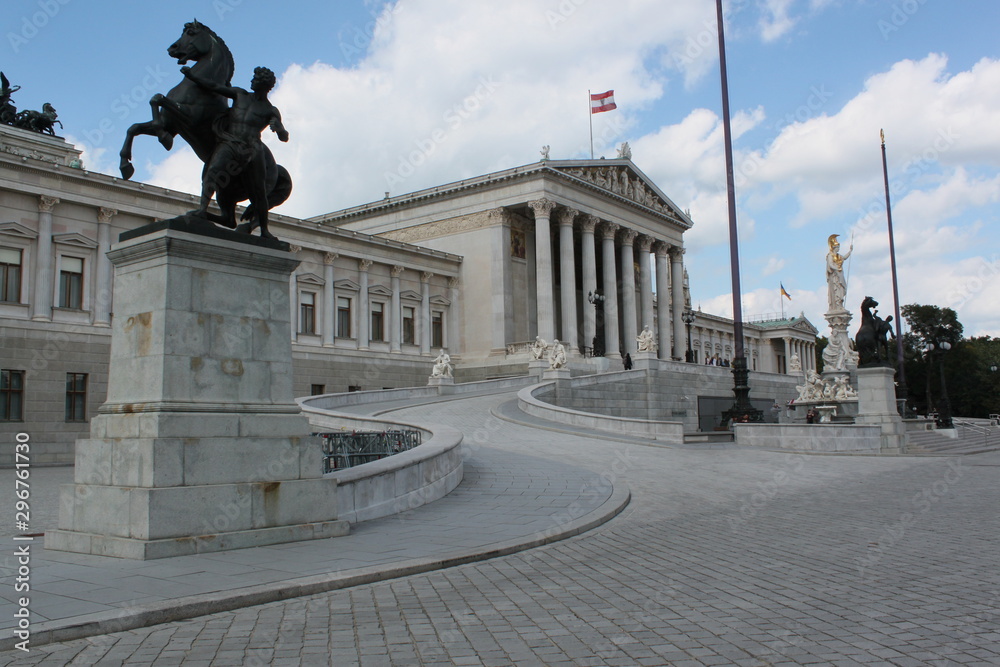Fototapeta premium das pairlament in wien