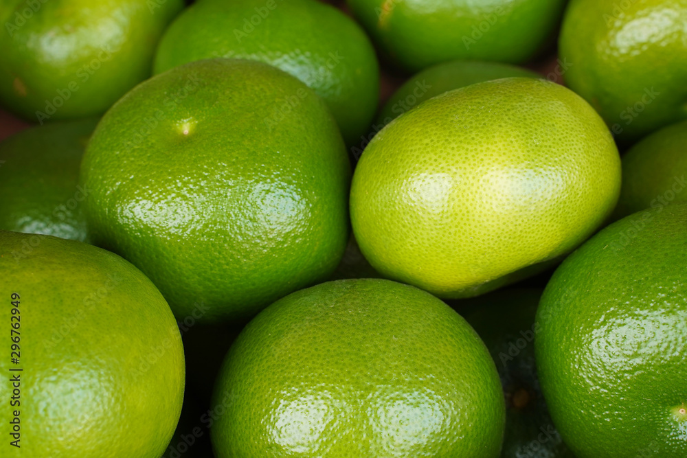 Ripe green grapefruit at the market. Food texture Ripe green grapefruit at the market. Food texture