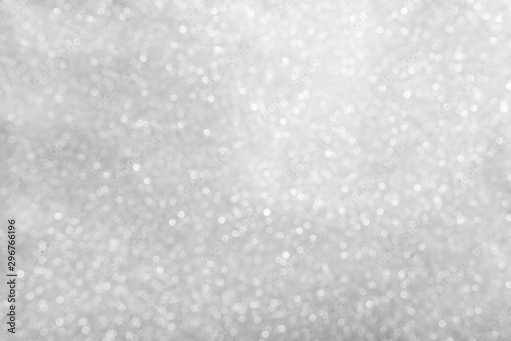 abstract background blur silver glitter texture