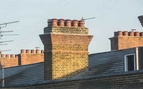 Canvas Print London Chimney
