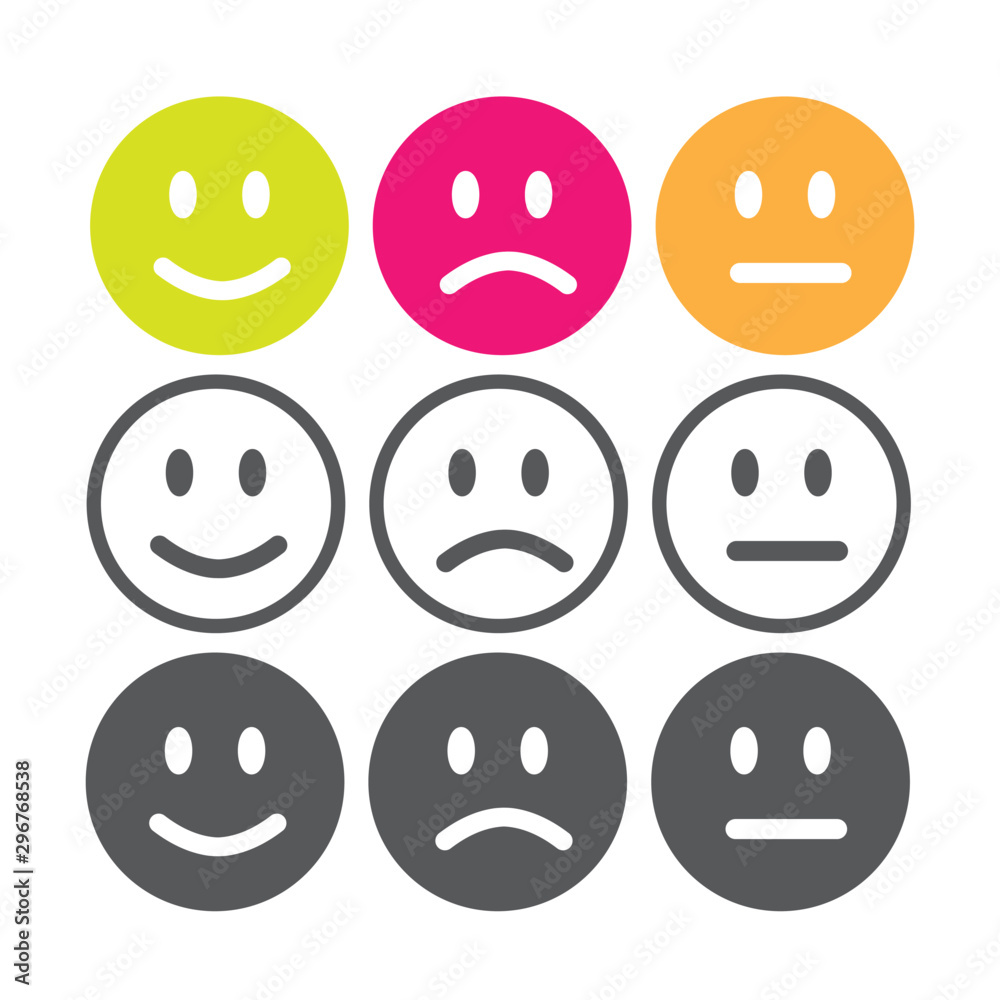 Yes No Maybe Faces Icon Green Red Orange Black And White Stock yes-no-maybe-faces-icon-green-red-orange-black-and-white-stock
