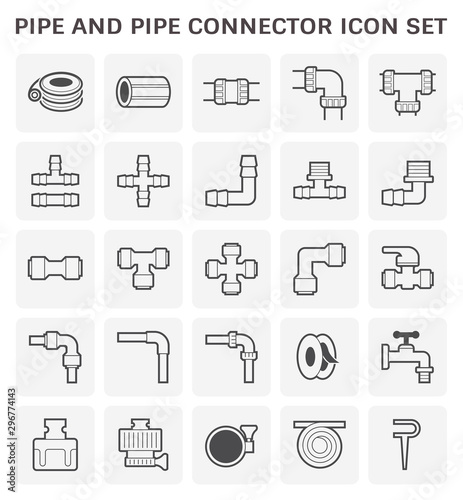 pipe connector icon