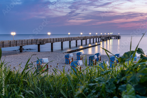 Fototapeta Naklejka Na Ścianę i Meble -  Seebrücke Kühlungsborn 