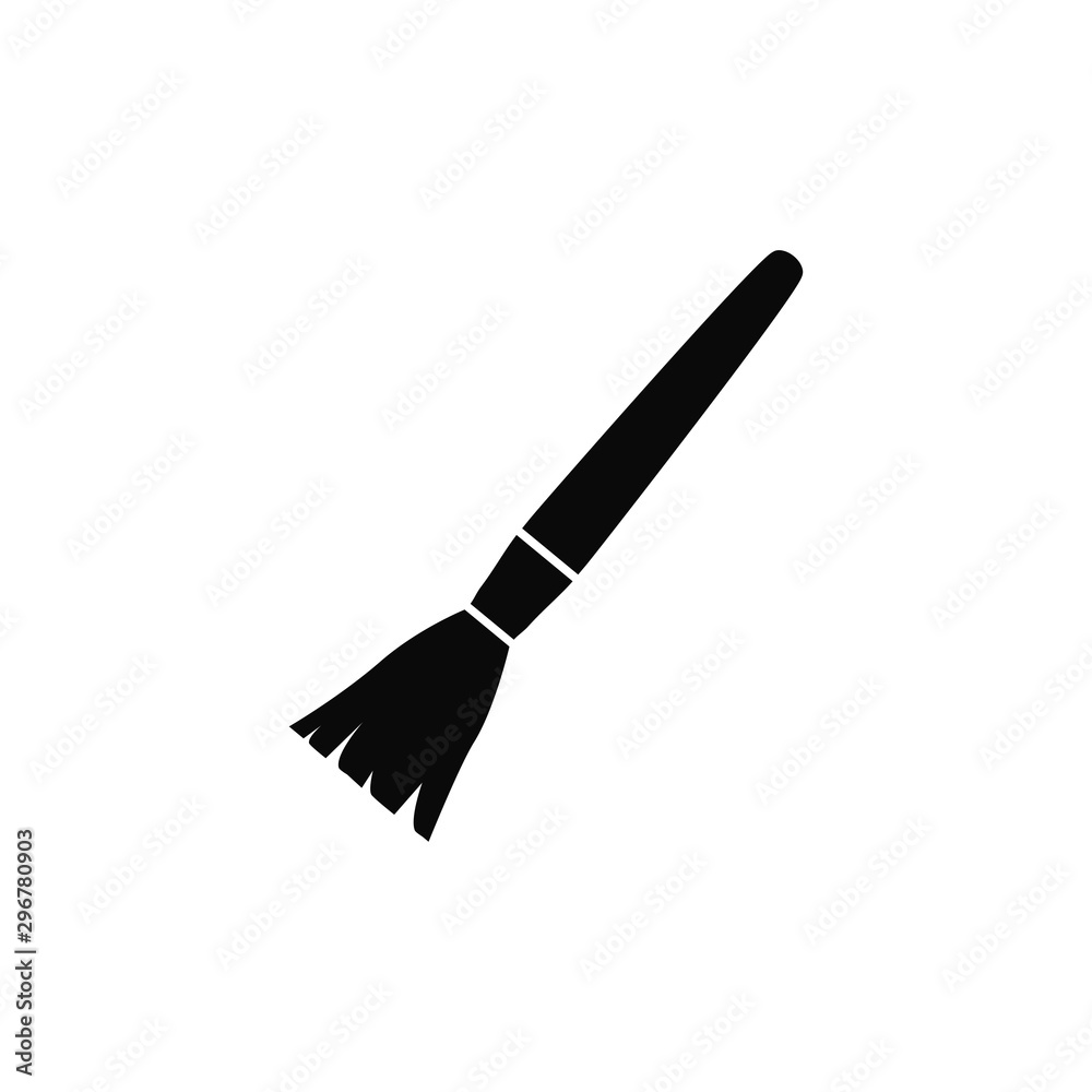 brush icon flat template design brush icon flat template design