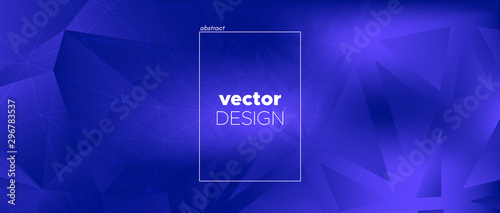 3d Abstract Polygon Backgro...