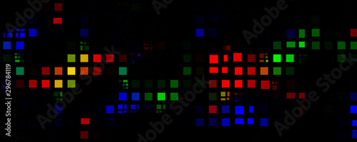 abstract background with colorful squares