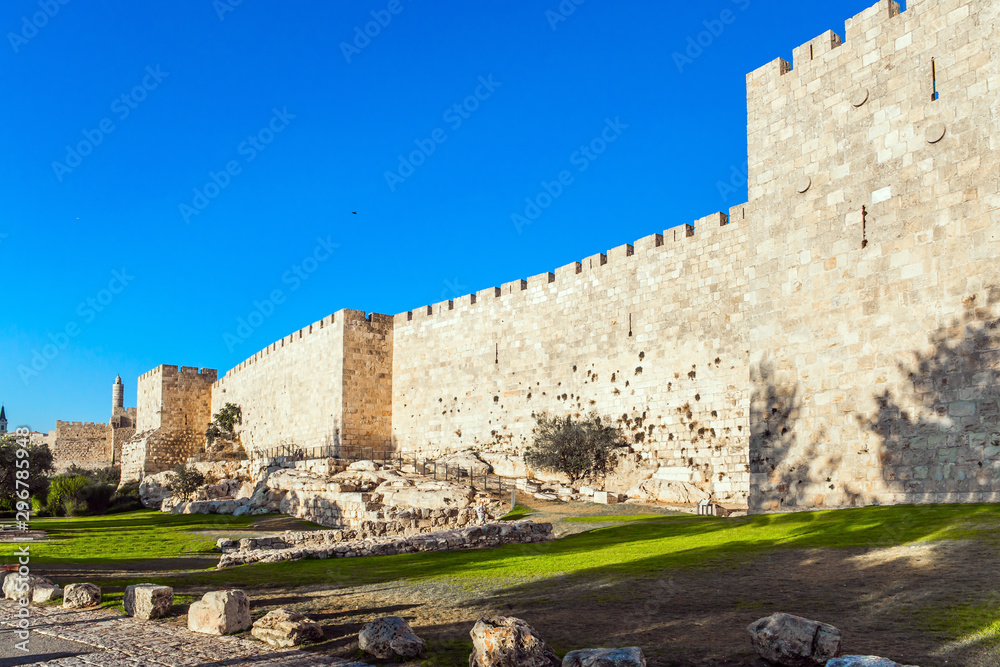 The fortress wall